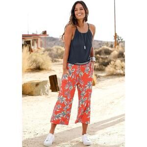 Lascana Tropical Print Culottes Sz.4 NWT